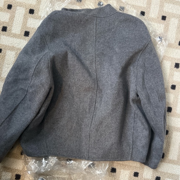 SOEUR Windsor Gray Women's Wool Jacket - Picture 3 of 6